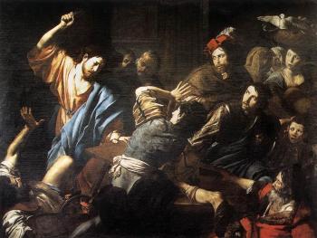 簡 德 佈倫 瓦倫汀 Christ Driving the Money Changers out of the Temple 簡 德 佈倫 瓦倫汀 Christ Driving the Money Changers out of the Temple